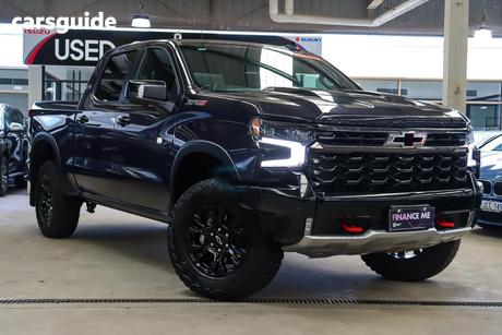 Grey 2023 Chevrolet Silverado Crew Cab Pickup 1500 Zr2