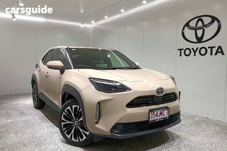 Beige 2025 Toyota Yaris Cross Wagon Urban Hybrid