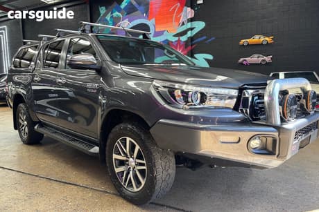 Grey 2020 Toyota Hilux Double Cab Pick Up Sr5 (4X4)