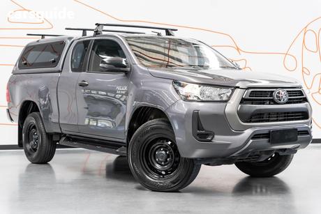 Grey 2021 Toyota Hilux X Cab Pickup Sr Hi-Rider