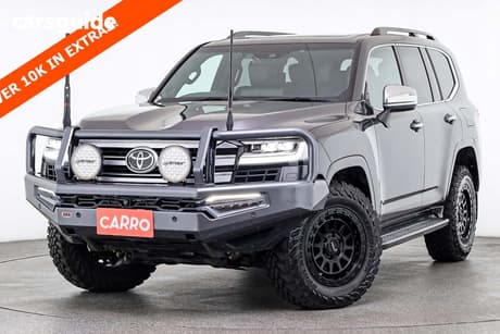Grey 2022 Toyota Landcruiser Wagon Lc300 Sahara Zx (4X4)