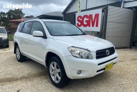 White 2007 Toyota RAV4 Wagon Cruiser L (4X4)
