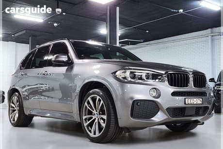 Grey 2018 BMW X5 Wagon Xdrive 30D M Sport