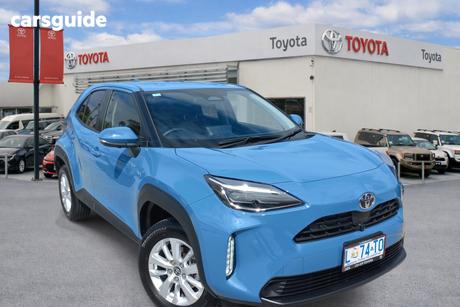 Blue 2024 Toyota Yaris Cross Wagon Gxl Hybrid
