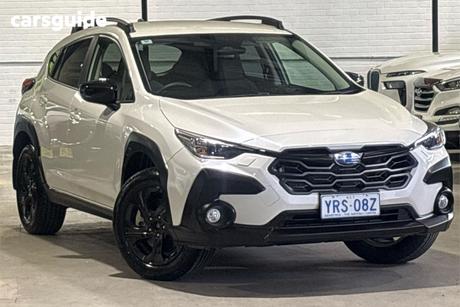 White 2024 Subaru Crosstrek Wagon Awd 2.0L