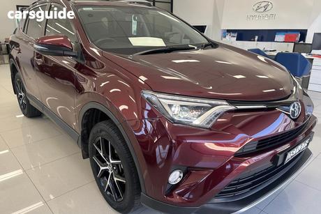 Red 2017 Toyota RAV4 Wagon Gxl (2Wd)