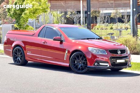 Red 2015 Holden UTE Utility Ss-V