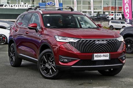 Red 2022 GWM Haval H6 Wagon Ultra Hybrid