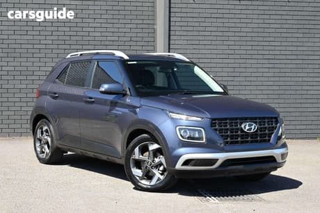 Blue 2022 Hyundai Venue Wagon Active