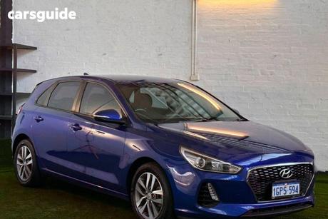 Blue 2018 Hyundai I30 Hatch ACTIVE