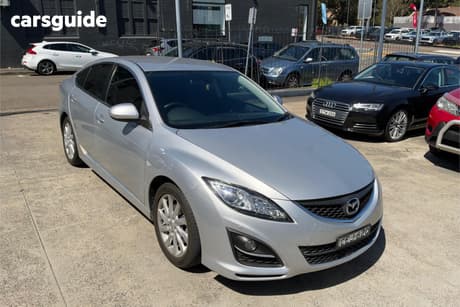 Silver 2011 Mazda 6 Hatchback Touring
