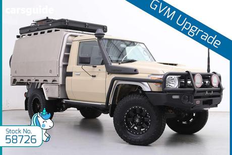 Gold 2022 Toyota Landcruiser Cab Chassis Lc79 Gxl