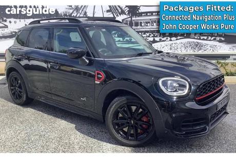 Black 2020 Mini Countryman Wagon John Cooper Works Classic