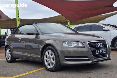 Grey 2010 Audi A3 Cabriolet 1.8 Tfsi Attraction