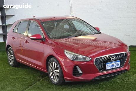 Red 2018 Hyundai I30 Hatch ACTIVE