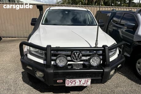 White 2018 Volkswagen Amarok Dual Cab Utility V6 Tdi 550 Highline