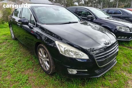 Black 2013 Peugeot 508 Sedan Allure Hdi