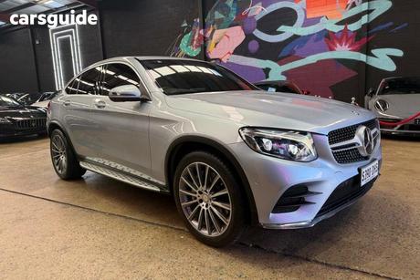 Silver 2016 Mercedes-Benz GLC250 Coupe 250