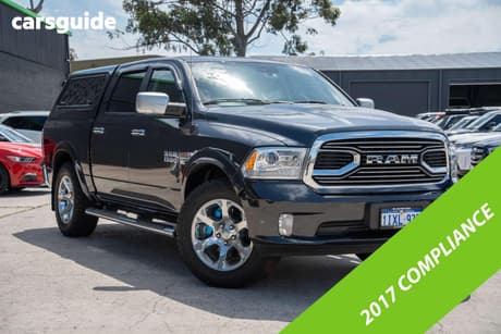 Grey 2018 RAM 1500 Crew Cab Utility Laramie (4X4) 885Kg