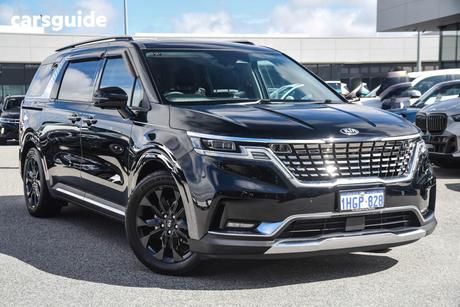 Black 2021 Kia Carnival Wagon Platinum