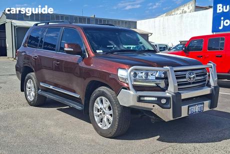 Brown 2016 Toyota Landcruiser Wagon Sahara (4X4)