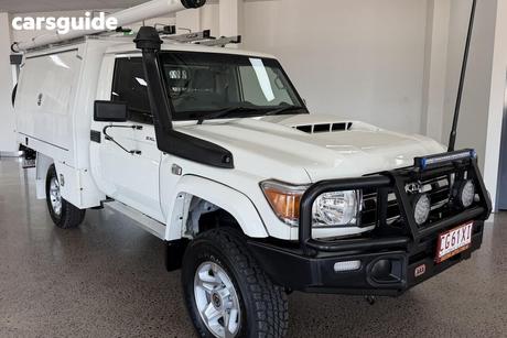 White 2022 Toyota Landcruiser Cab Chassis Lc79 Gxl