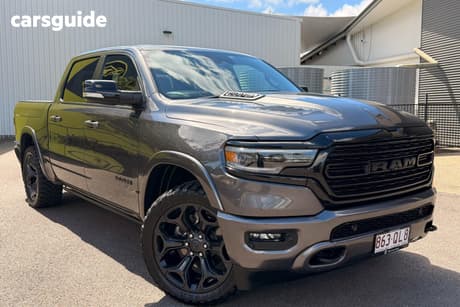 Grey 2021 RAM 1500 Crew Cab Utility Limited Rambox (Hybrid)