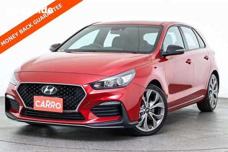 Red 2019 Hyundai I30 Hatchback N Line
