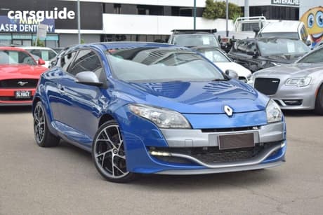 Blue 2012 Renault Megane Coupe Rs 250 Monaco Gp