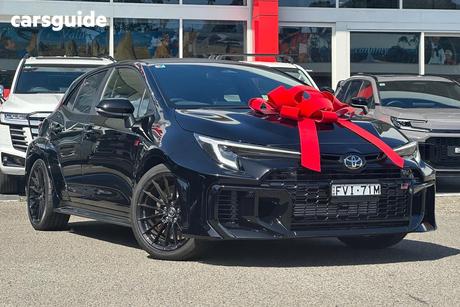 Black 2025 Toyota GR Corolla Hatchback Gts