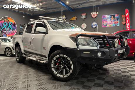 White 2016 Holden Colorado Crew Cab Pickup Ls (4X4)