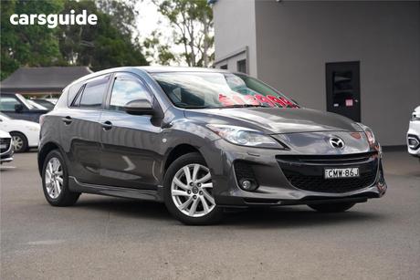 Grey 2012 Mazda 3 Hatchback Sp20 Skyactiv