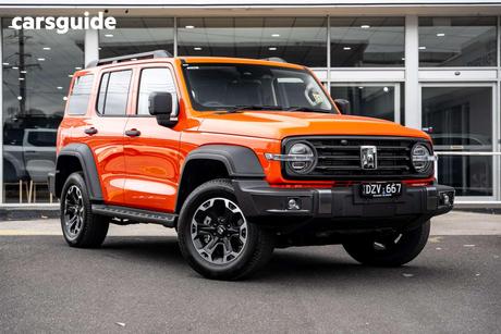 Orange 2026 GWM Tank 300 Wagon Ultra Phev