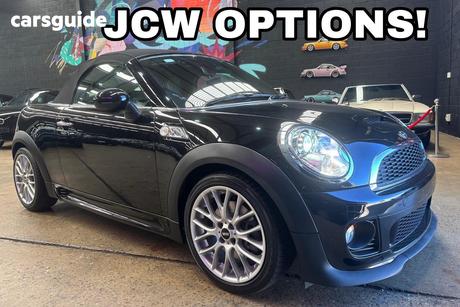 Black 2013 Mini Roadster Convertible COOPER S F