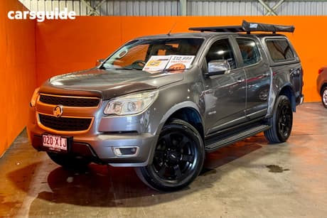 Grey 2013 Holden Colorado Crew Cab Pickup Ltz (4X4)