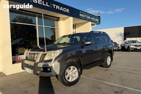 Grey 2012 Toyota Landcruiser Prado Wagon Gxl (4X4)