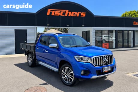 Blue 2021 LDV T60 Double Cab Utility Mega Tub (4X4)