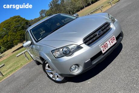 Silver 2005 Subaru Outback Wagon 3.0R