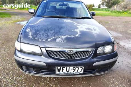 Blue 1999 Mazda 626 Sedan Classic