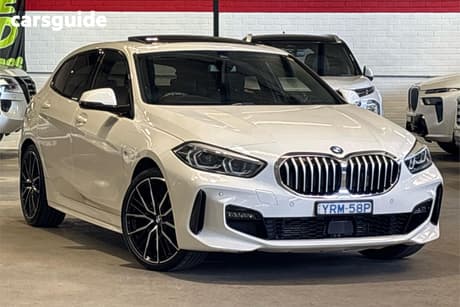 White 2022 BMW 118I Hatchback M Sport