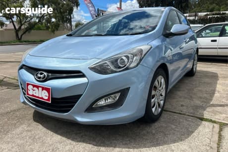 Blue 2012 Hyundai I30 Hatchback Active