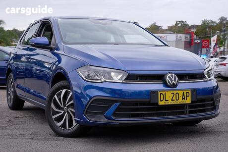 Blue 2024 Volkswagen Polo Hatchback Life