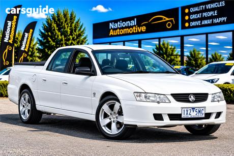White 2003 Holden Crewman Crew Cab Utility
