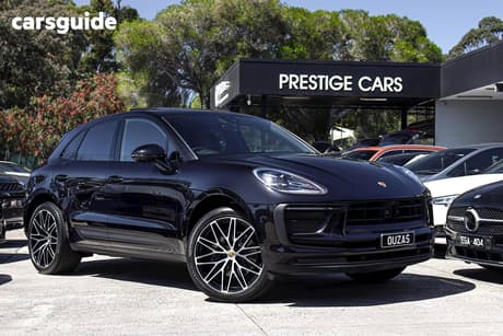 Black 2024 Porsche Macan Wagon