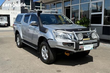 Silver 2015 Isuzu D-MAX Crew Cab Utility Ls-U Hi-Ride (4X4)