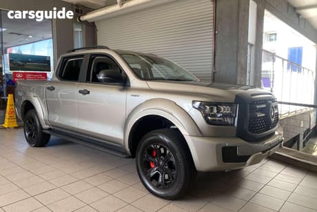 Silver 2026 GWM Cannon Alpha Dual Cab Utility Lux Phev (4X4)
