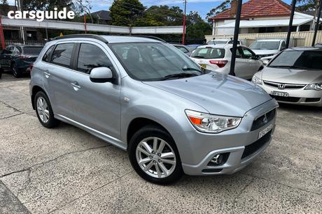 Silver 2012 Mitsubishi ASX Wagon (2Wd)