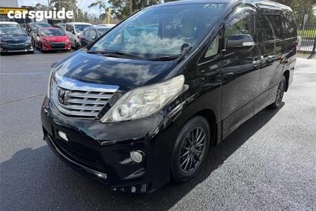 Black 2009 Toyota Alphard SUV 2.4