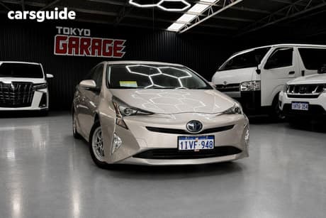 Silver 2018 Toyota Prius Hatch HYBRID ZVW50R MY18