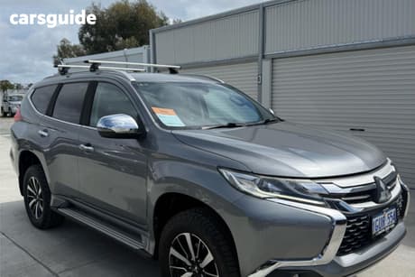 Grey 2018 Mitsubishi Pajero Sport Wagon Gls (4X4) 7 Seat